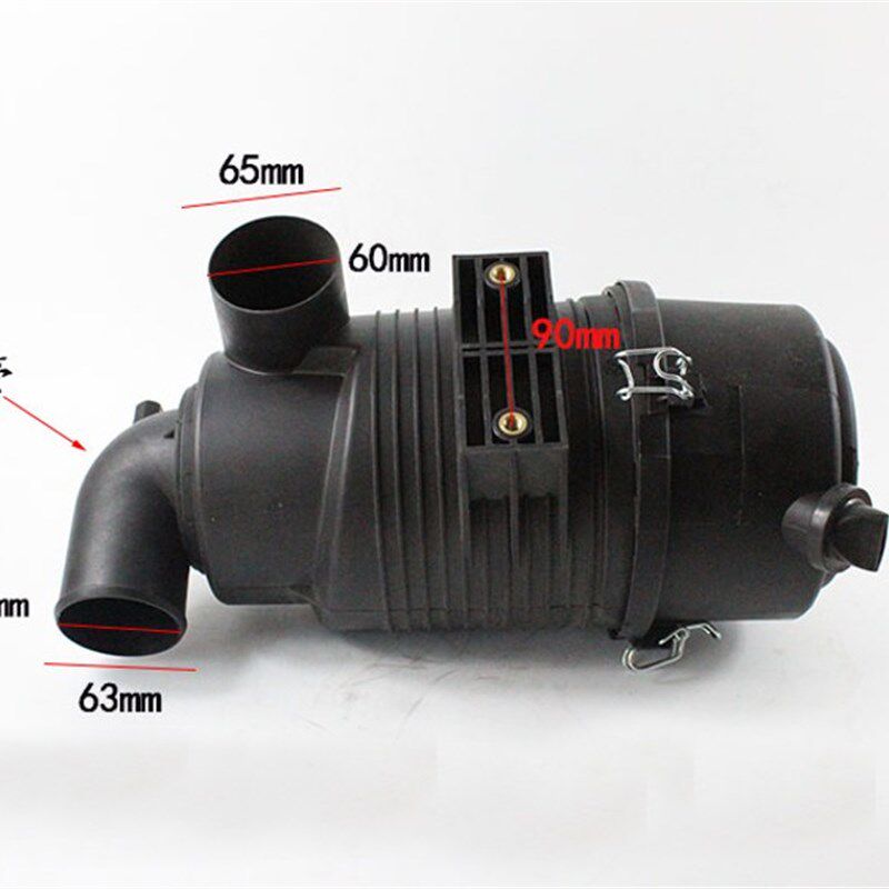 叉车配件 空气滤芯器总成K1330弯管款含空气滤芯适用合力2000 3吨