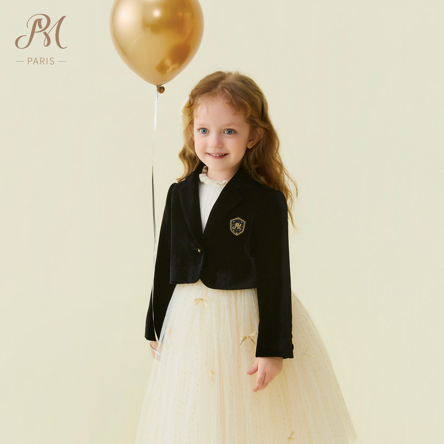 Petite Marguerite小雏菊童装·优雅千金高级黑色丝