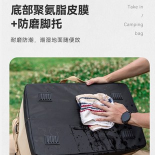 备包炉具炊具工具整理箱折叠储物箱野营露营收纳包 大容量户外装