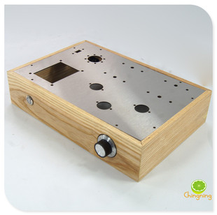 12AX7 6P14 5Z4P 原木主机壳 小功率胆机 真空管功放 DIY空箱套件