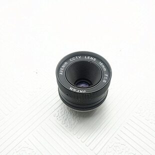 AVENIR CCTV LENS 16MM F1.6工业视觉镜头成像清晰镜片干净C口