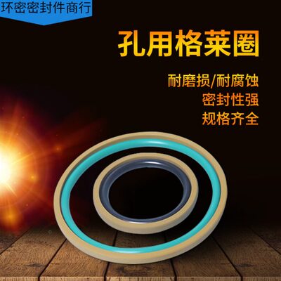 格莱圈STD 165*144*8.1 170*154.5/149*6.3/8.1 组合油封孔用