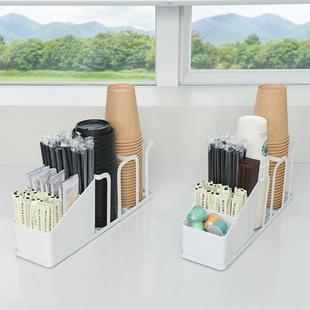 一次性杯子取杯器高颜值纸杯架取杯架桌面胶囊咖啡茶包收纳盒家用