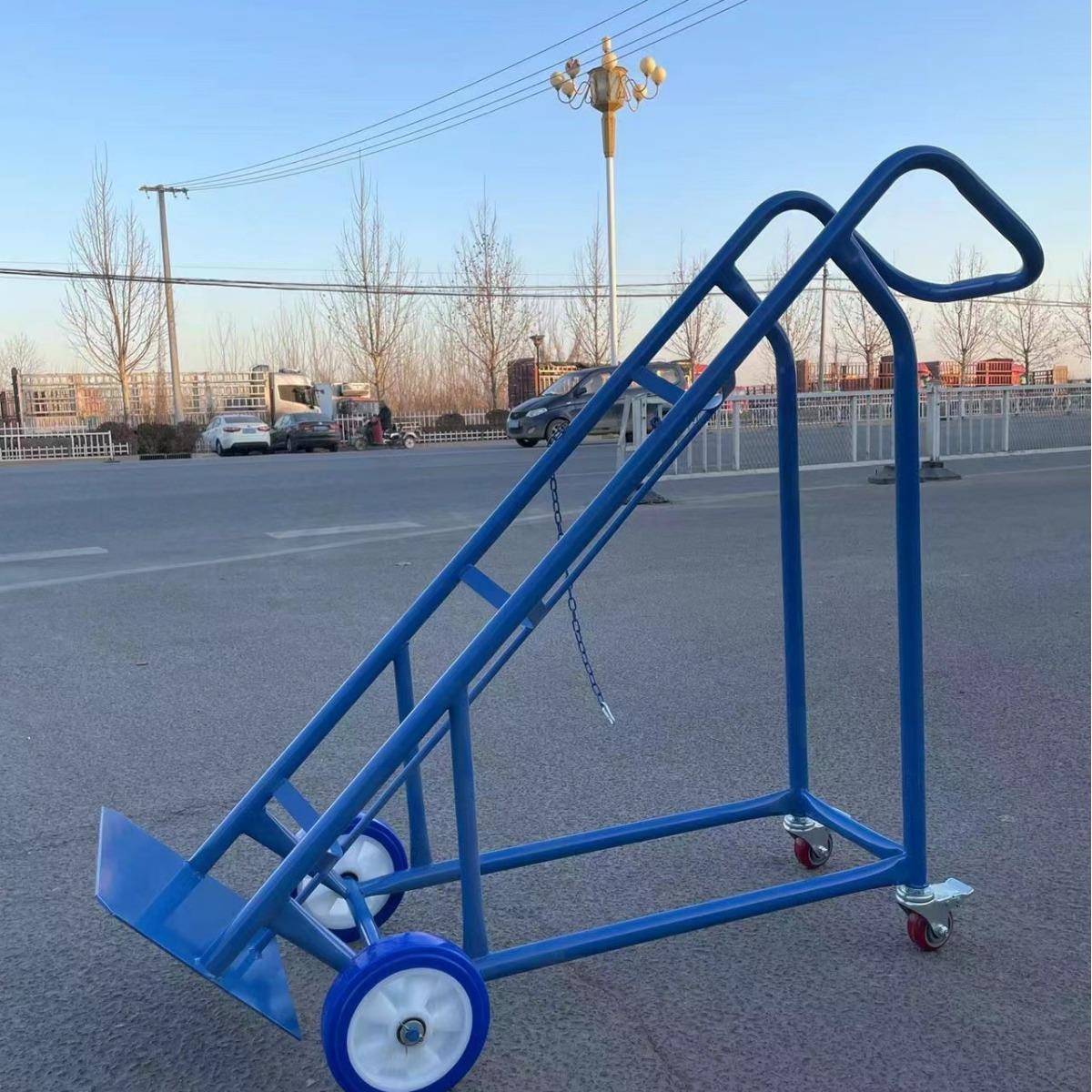 氧气乙炔瓶手推车拖运电焊机一体推车二保焊气瓶手推车