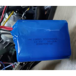 2000mAh 汽车充气泵吸尘器电池18650 11.1V动力型充电锂电池组