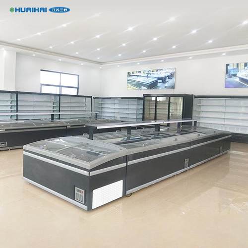 物联网智能商用超市冷柜风幕柜冷藏冷冻柜岛柜鲜肉柜熟食柜拉门柜