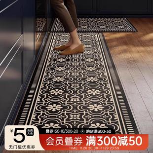 范居态度赫本厨房专用地垫吸水可擦免洗耐脏pvc家用整铺防滑垫子