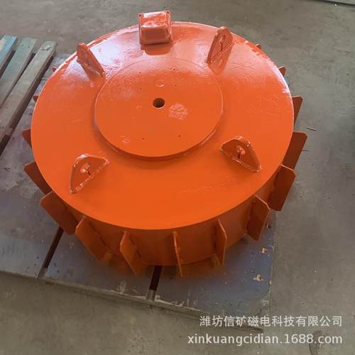 厂家电磁除铁器圆形电磁除铁器强磁电磁除铁器盘式除铁器