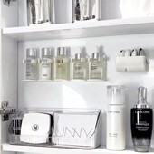 镜柜置物架厕所洗手间架子壁挂式 免打孔挂墙上浴室洗面奶收纳架