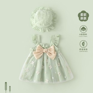 女宝宝连衣裙婴儿衣服洋气一岁女宝周岁公主裙婴幼儿礼服裙子夏季