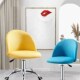 北欧简约电脑书桌靠背旋转椅子懒人网红洽谈小户型凳可爱办公家用