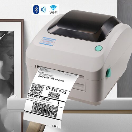 跨境Xprinter 470B热敏标签打印机电子面单不干胶条码热敏打印机