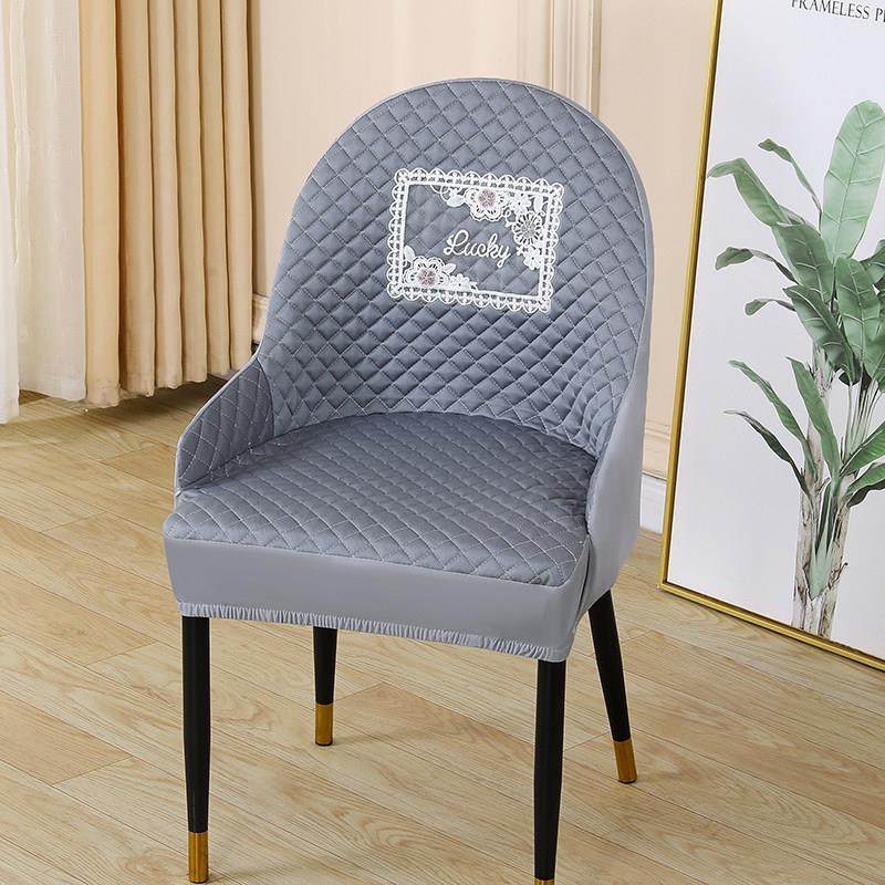 餐桌椅套罩大闪电扶手全包加厚防滑弹力饭厅椅子套罩椅垫坐垫凳套