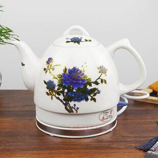 景德镇陶瓷电热水壶家用304不锈钢快煮壶自动断电陶瓷快煮壶茶壶