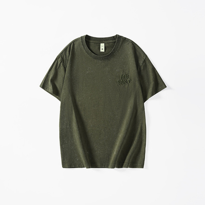 美式潮牌字母短袖T恤男潮宽松