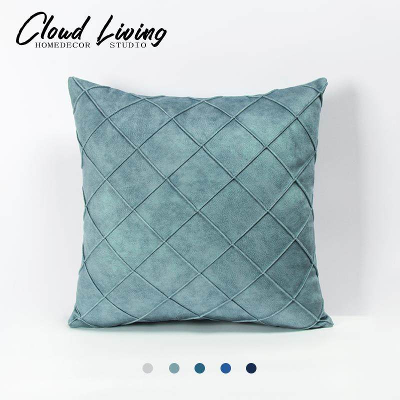轻奢科技布抱枕立体小菱格客厅沙发抱枕简约飘窗靠枕酒店民宿靠垫,居家布艺,靠垫/抱枕,淘宝优惠券,粉丝福利购,淘宝优惠卷
