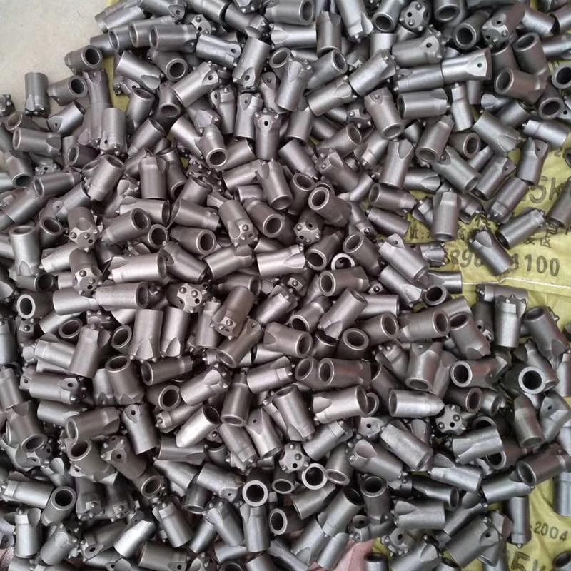 矿用钻头 28mm钻头32mm40mm一字钻头凿岩机配件一字钎头