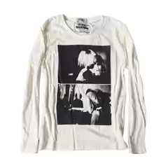 [in Stock, Immediate Dispatch] Hysteric Glamour Thinking Portrait Print Long Sleeve