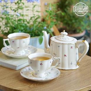 欧式 茶具套装 咖啡壶套具小奢华英式 下午茶杯茶具家用水杯水壶套装