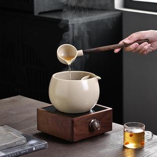 煮茶器电陶炉煮茶古法煮茶碗白陶煮茶壶罐罐茶煮茶器养生陶壶 新款