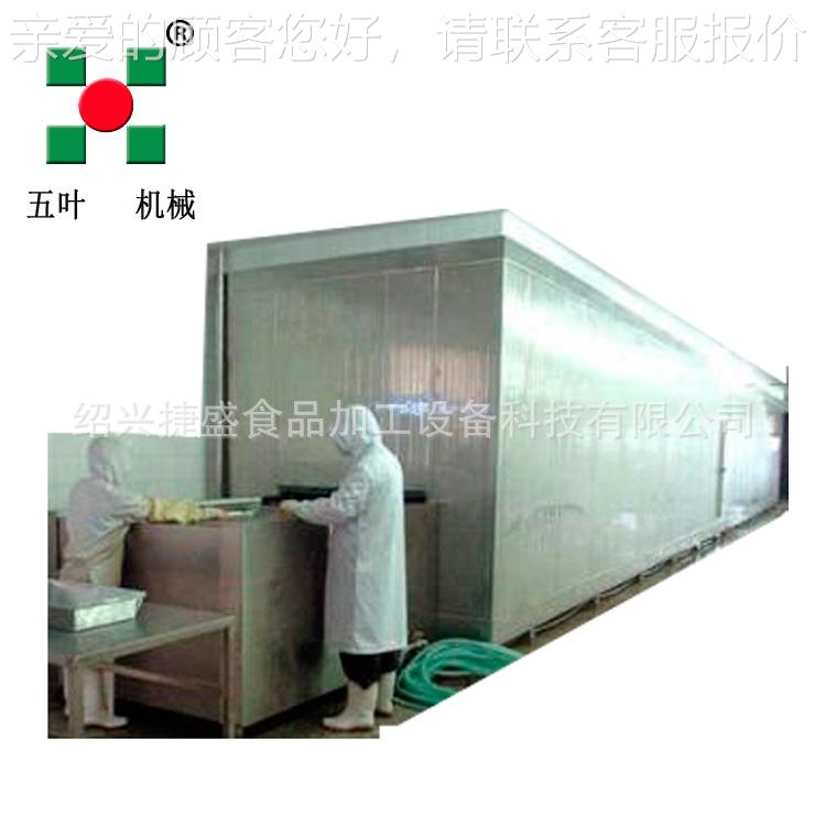 罗鱼隧道速冻巴沙柳速非冻鱼包冰流水线银冻鲳鱼氟利昂制冷SSD单
