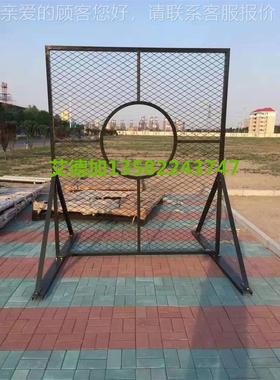 铁丝窗网口靶训练投掷器式移动式材窗口靶洞口61885靶移动投掷靶