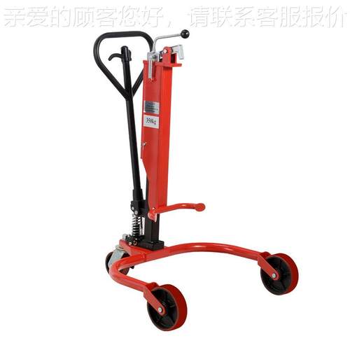 桶搬油运车手推车鹰油嘴油桶搬运装手动液压卸叉车拉桶升高铁桶50