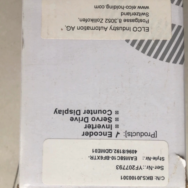 宜科编码器EAM58C10-BF6XTR-4096/8192