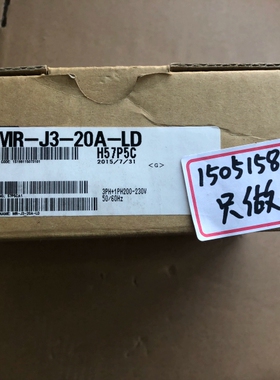 SMC驱动器 LECSB2-S7 ; MR-J3-20A-LD 原发