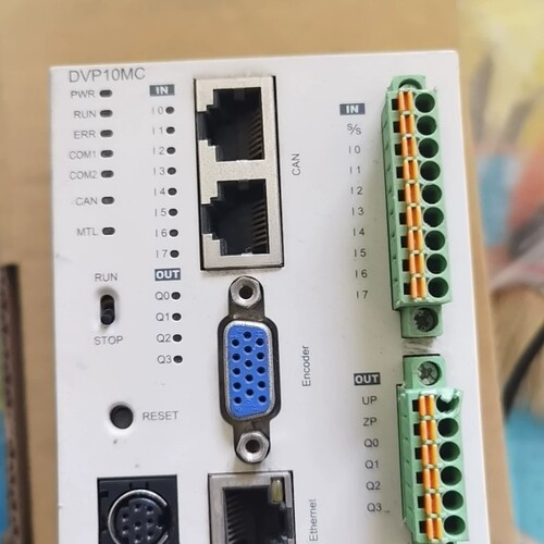 台达PLC DVP10MC11T