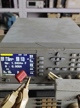 议价ZXP2617B电容测量仪，致新电容测量仪，测试正常，单机一