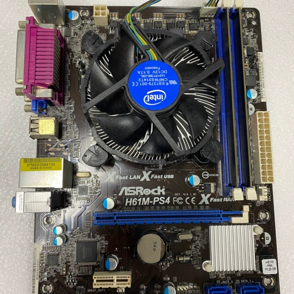 包邮 H61主板+i3 2120处理器+4G内存