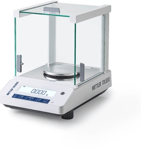 梅特勒电子天平电子称LA203 LA403千分之一内校1mg 220克/420克