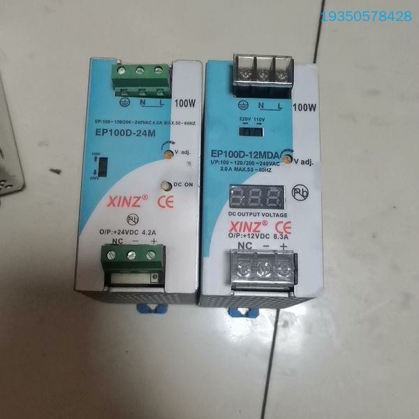 XINZ导轨电源EP100D-24M，100W 24VD需