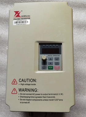 富凌DZBSeries      7.5KW变频器 物品实图