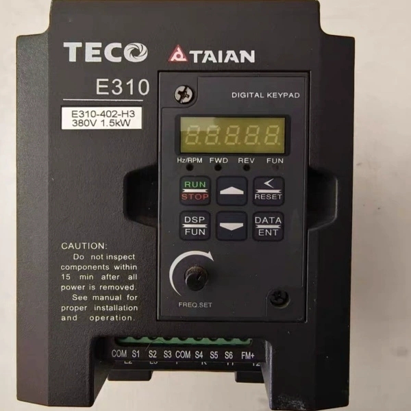 TECO东元E310变频器E310-402-H3 1.5KW 380V台安 二手拆机 包好