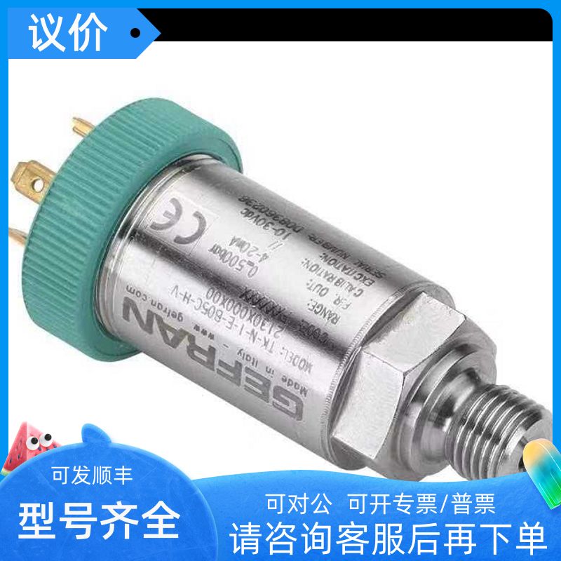 TK-N-H-E-B02C-H-V-XP443 2130X000X00GEFRAN压力传器