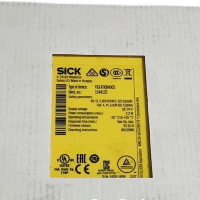 FX3-XTIO84002西克SICK安全继电器104412【议价】