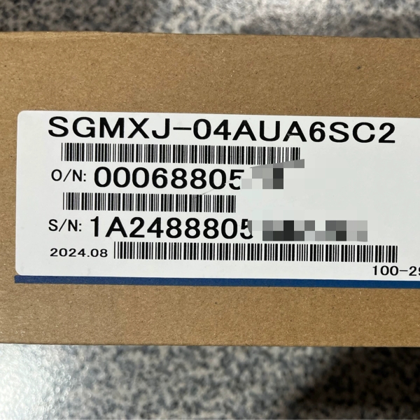 安川电机SGMXJ-04AUA6SC2 全新原装正品，盒码一