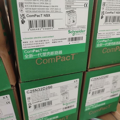 议价C25N32D250塑壳断路器空气开关NSX250N系