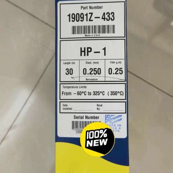 安捷伦?19091Z-433HP-1?气相色谱柱30m?0.25mm?0.25μm