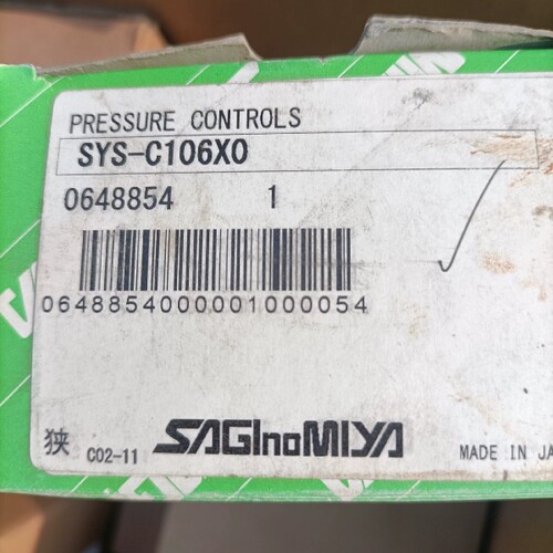 全新SAGINOMIYA进口SYS-C106X0进口压差开关