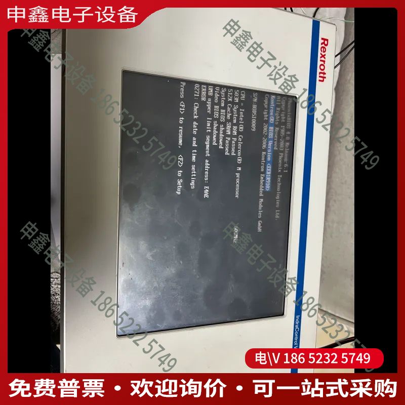 议价：rexroth力士乐触摸屏IndraControl VEP3