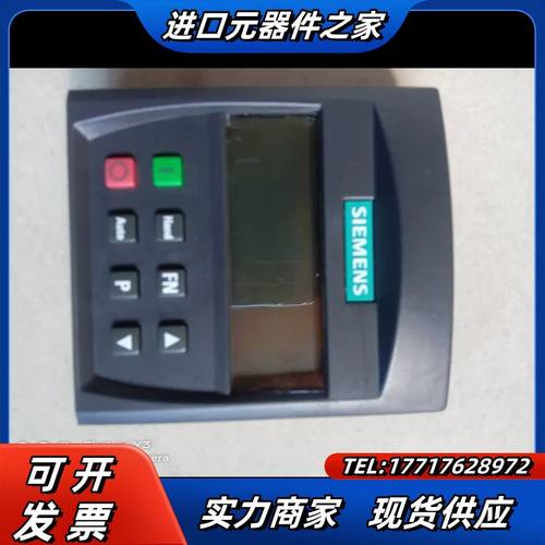 全新正品440变频器操作面板6SE6400-0BE00议价