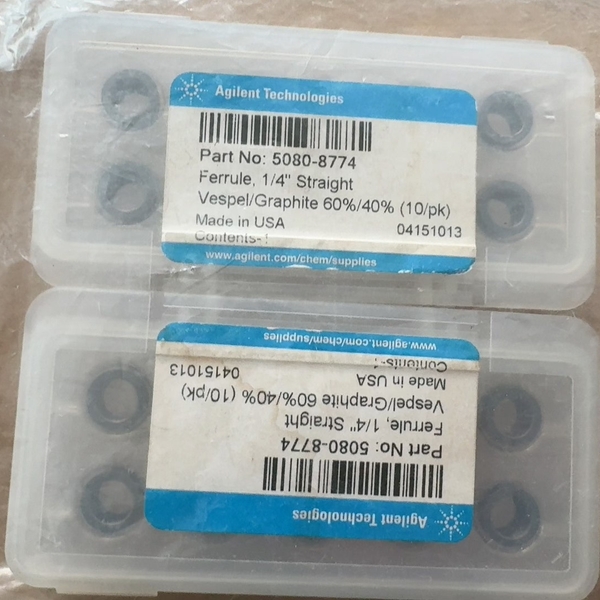 安捷伦石墨垫圈5080-8774未开封议价