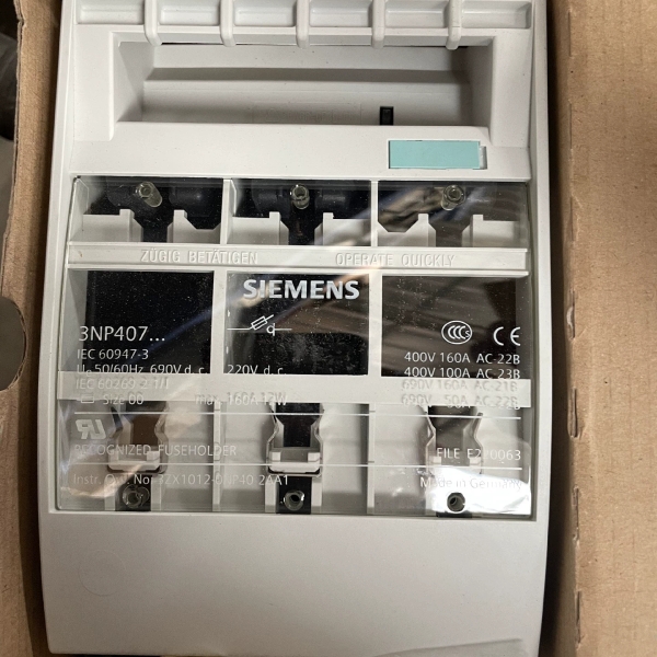 议价熔断式隔离开关3NP4070-0CA01/160A全新