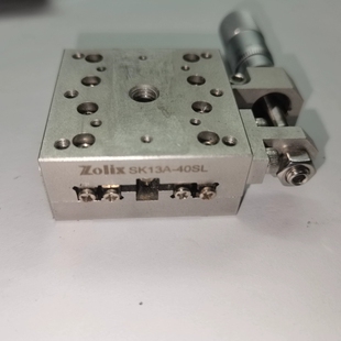 议价卓立汉光直线平移台，型号SK13A-40SL，台面面40，行