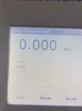 贝克曼DU730紫外分光光度计，自检全部通过，使用视频详谈