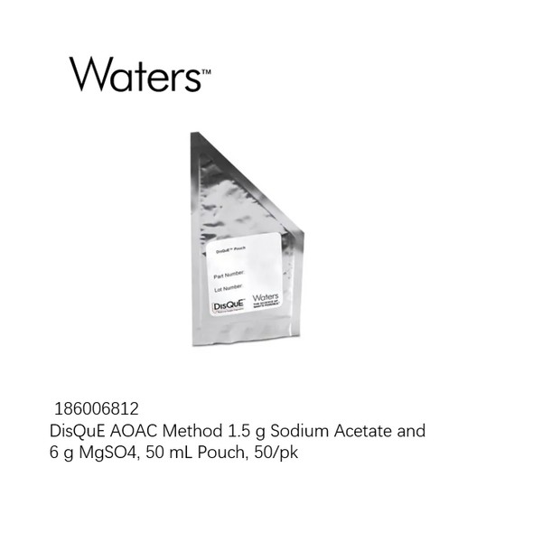 186006812 Waters DisQuE AOAC Method 1.5 g Sodium Acetate