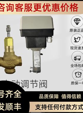 V5011B2W020 W032 W040 W050电动二通螺纹座阀水阀B3W015